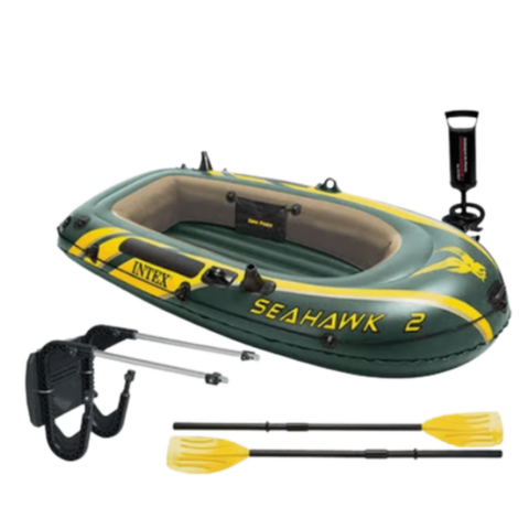 INTEX | Seahawk 2 Inflatable Boat Set 236x114x41cm | 42168347