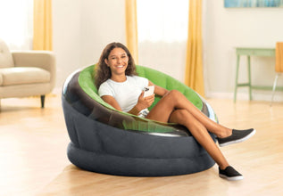 INTEX | Empire Chair Indoor / Outdoor Inflatable Lounger - Green | 42168581