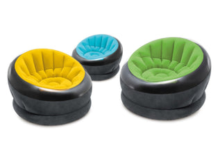 INTEX | Empire Chair Indoor / Outdoor Inflatable Lounger - Assorted Colors | 42168582