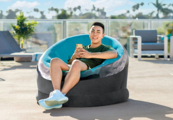 INTEX | Empire Chair Indoor / Outdoor Inflatable Lounger - Assorted Colors | 42168582