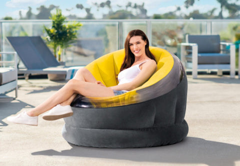 INTEX | Empire Chair Indoor / Outdoor Inflatable Lounger - Assorted Colors | 42168582