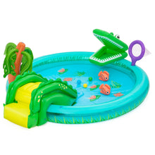 BESTWAY | Crocodile Water Play Center 224x181x72cm | BES115TOY01841