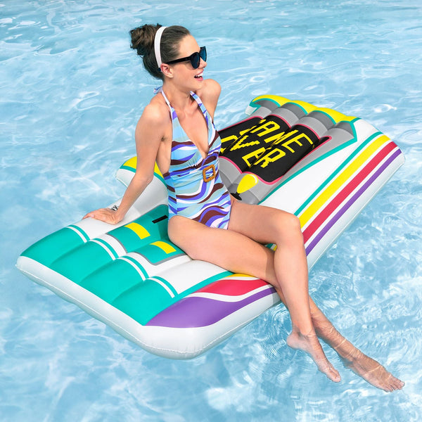 BESTWAY | Aqua Arcade Pool Float Video Game Air Mattress 1.81mx1.12m | BES115TOY01827