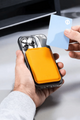 MOFT | Snap Flash Wallet & Stand - MagSafe Compatible Yellow