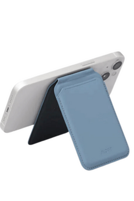MOFT | Snap Flash Wallet & Stand - MagSafe Compatible Windy Blue