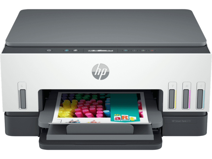 HP | Smart Tank 670 All-in-One Printer | 6UU48A