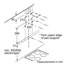 BOSCH | Serie 2 Wall-Mounted Cooker Hood 60cm Stainless steel | DWB64BC51B