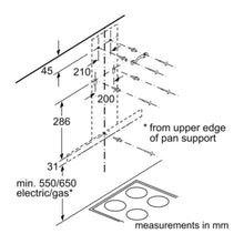 BOSCH | Serie 2 Wall-Mounted Cooker Hood 60cm Stainless steel | DWB64BC51B