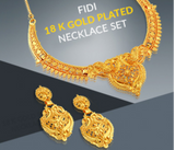 Milano 18K Gold Plated 1 Piece Set Necklace with Earring Set | JPC5414