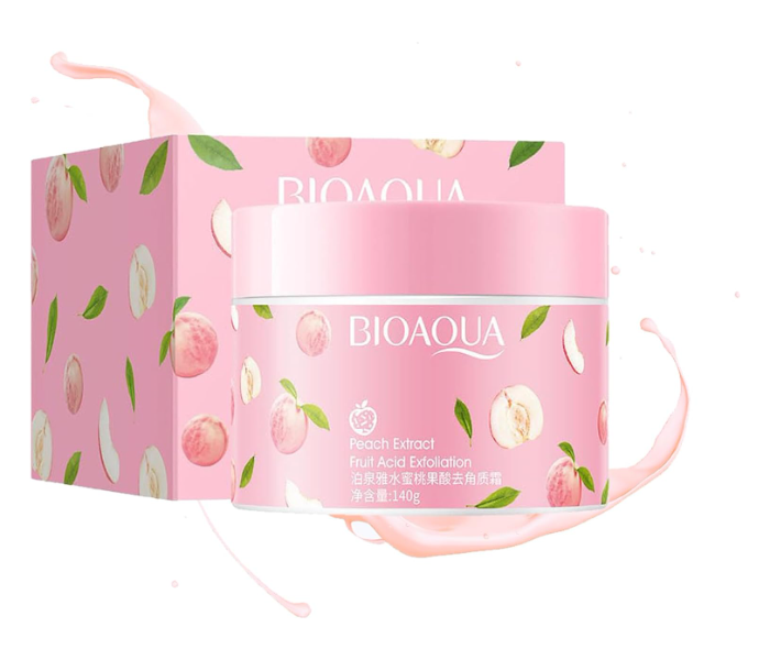 High quality peach fruit Exfoliating Body Scrub Moisturizing Peeling Cream Gel Face Scrub Full Body Lotion Unisex | JPN3413
