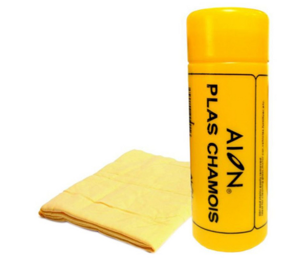 GEEPAS | Small Cham Synthetic Chamois Cleaning Towel Yellow | EPS1241