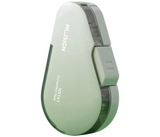 DELI | High Coverage Correction Tape Green 5mm x 6 meter Size Ink Proof Curved Surface Ideal for Office and School Use - NS161 - Green | JPO6609