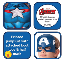 RUBIES | Captain America Classic Core Medium | 702563-M