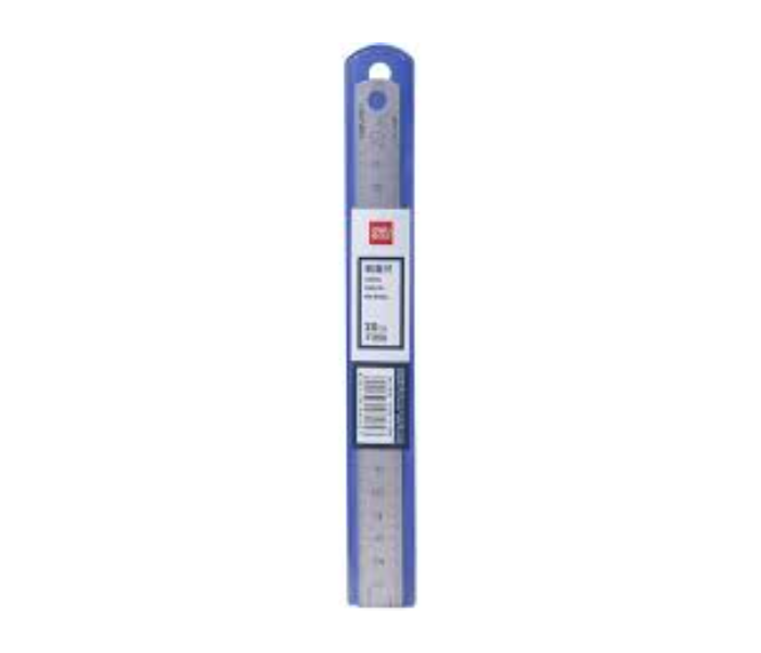 DELI | Steel Ruler, 20 CM, Durable and Precise Measurement Tool for Office and School Use - E8462 | JPO6690