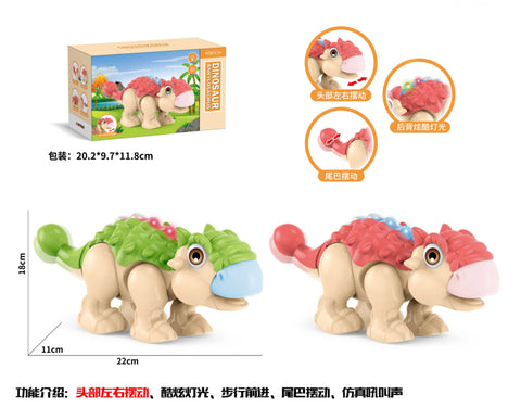 NTOYS | Bo Dinosaur Wlight Sound Wo 3Aa Batteries 2Colours | 48203364