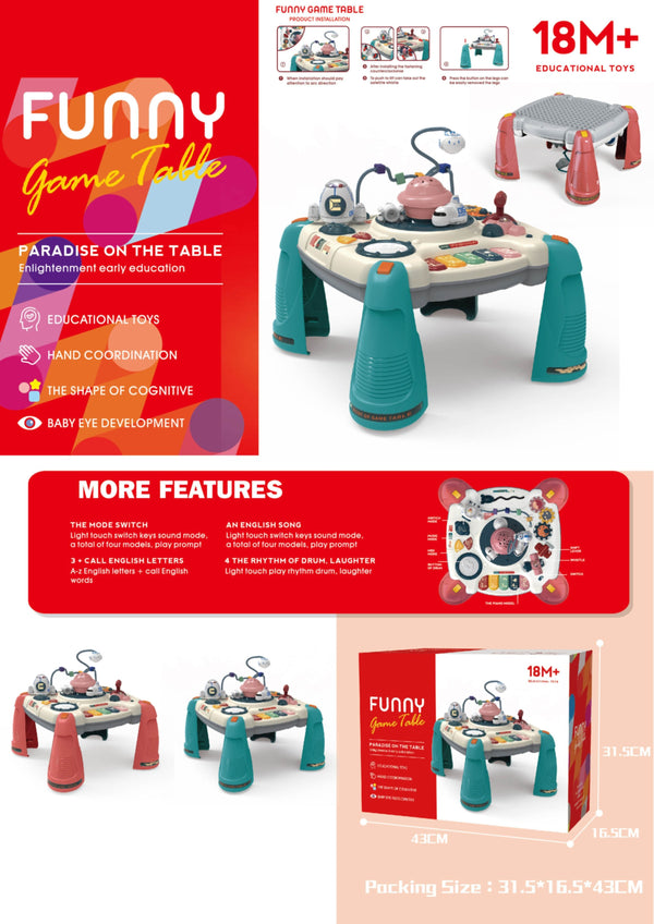 SEOL - NTOYS | Table Game W Light Music Wo 3Aa Batteries 2Colours | 48201105