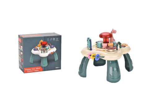 NTOYS | Happy Zoo Mini Game Table with Light Music Wo/ 3Aa Batteries | 48296103