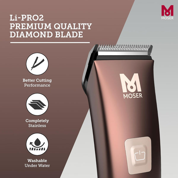 MOSER | LI Pro Professional Cord/Cordless Hair Trimmer | 1588-0151