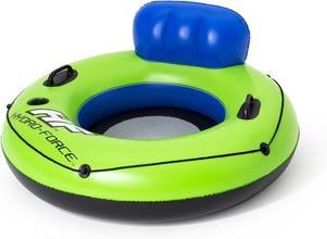 BESTWAY | HydroForce Whitecap Rider Tube Inflatable Rubber Ring Green | BES115TOY01774