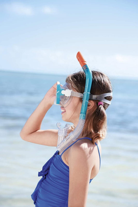 BESTWAY | Hydro-Swim Sparkling Sea Snorkel Set, Assorted | BES115TOY01304