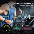 AWEI | Smart Watch - Water Resistant, Calling Smart Watch Black | H15