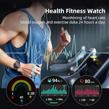 AWEI | Smart Watch - Water Resistant, Calling Smart Watch Black | H15