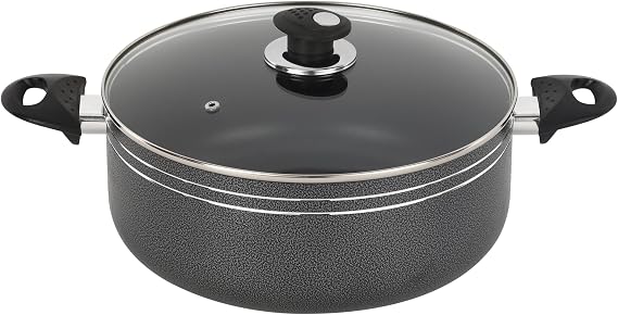 ROYALFORD | Non Stick Casserole with Glass Lid 30 cm Diameter | RF11964