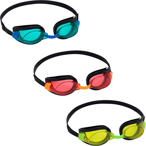 BESTWAY | Aqua Burst Essential II 3-Pack Goggles Assorted | BES115TOY01612