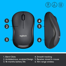 LOGITECH | Silent Mouse Anthracite | M220