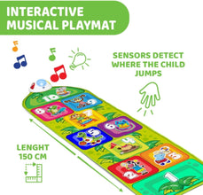 CHICCO | Electronic Hopscotch Jump & Fit Play Mat Multi-Coloured | 9150000000