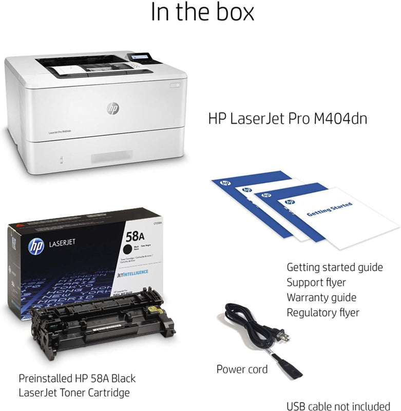 HP | LaserJet Pro Printer | M404dn-