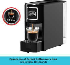 BLACK+DECKER | Capsule Coffee Maker 1140W | CCM100-B5