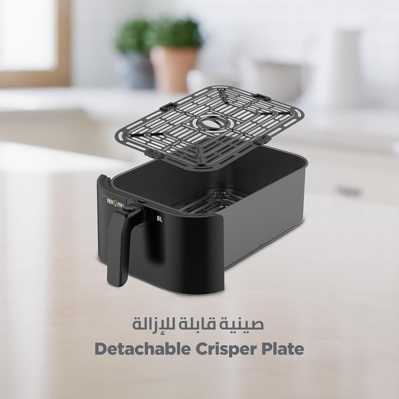 BLACK+DECKER | Digital Dual Zone Air Fryer 8L 1700W | SAF80-B5