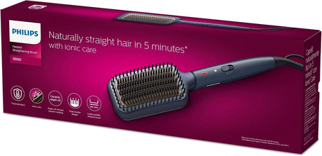 PHILIPS | 5000 Heated Straghtening Brush Multicolored | BHH885/03