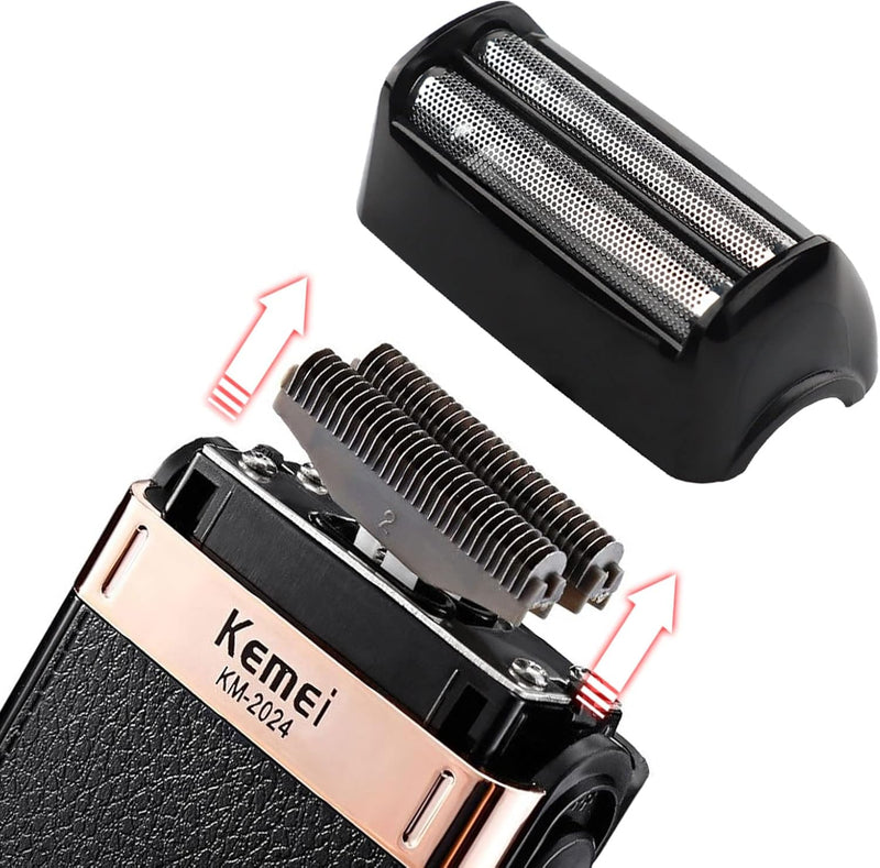 KEMEI | Electric Razor Waterproof Razor Trimmer With Twin Blade | KM-2024