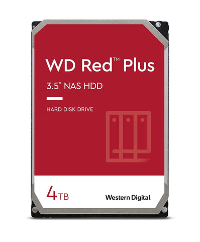 WESTERN DIGITAL | Red Plus NAS Hard Drive 3.5-Inch 4TB | WD40EFPX