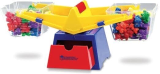 LEARNING RESOURCES UK| Primary Bucket Balance With Baby Bears Counters | LER0779
