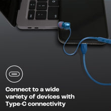JBL| T310CUSB-C Blue Wired Hi-Res In-Ear Headphones | 301001000000620