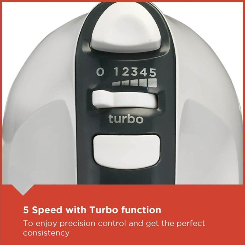 BLACK + DECKER | Hand Mixer White 300W | M350-B5