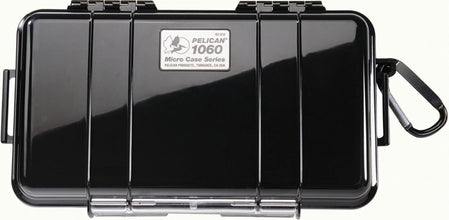 PELICAN | Mirco Case Clear Black | 1060-025-100