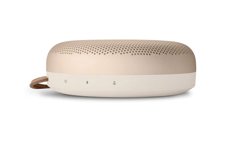 B&O | BEOSOUND A1 2ND GEN Waterproof Bluetooth Speaker with Voice Assist & Alexa Integration Gold Tone | TE0158893