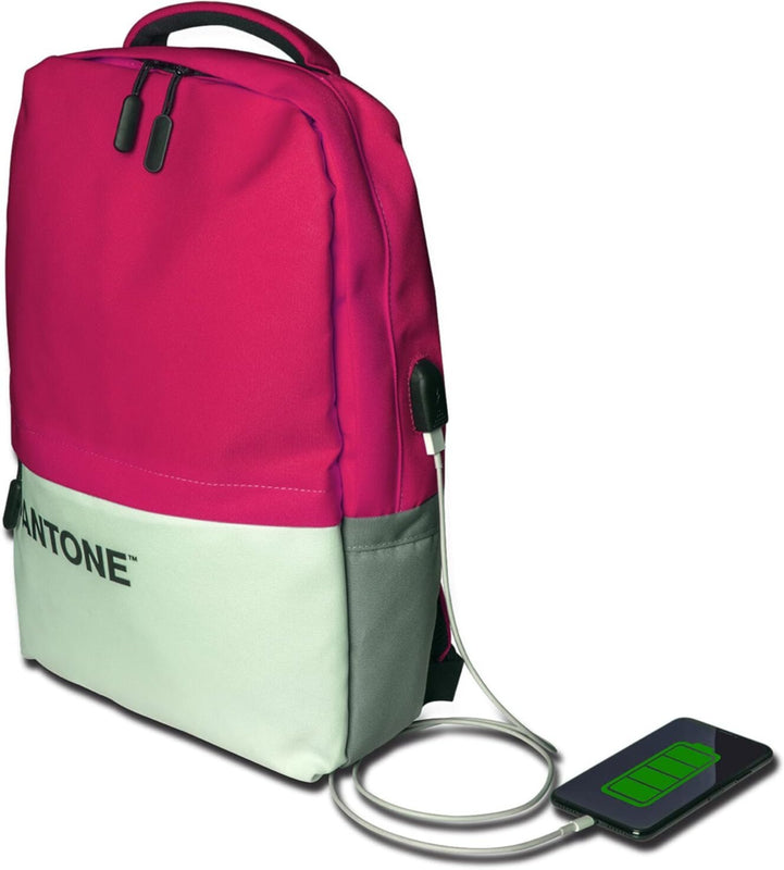 PANTONE | XL Laptop Backpack Pink 15.6