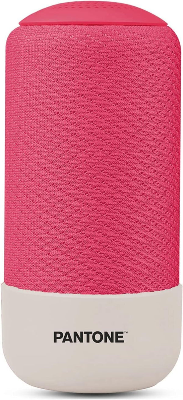 PANTONE | Cassa Bluetooth Speaker 8 Hour Battery 3.5mm Jack 5W Pink | PT-BS001P