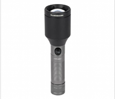 OLSENMARK | Rechargeable Led Zoomable Flashlight | OMFL2868