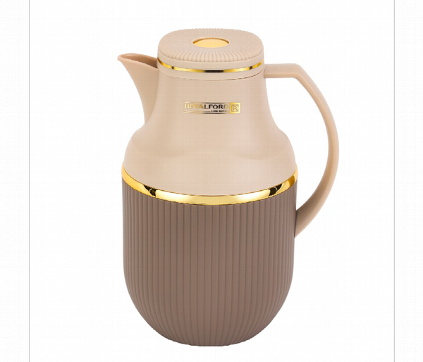 ROYALFORD | Vacuum Flask 1L Pink Glass Inner | Rf11830