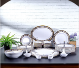 ROYALFORD | Dinner Set  56Pc Melamine Blue | RF12490