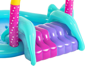 BESTWAY | Magical Unicorn Carriage Play Center 9' x 6'6