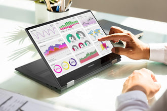 ASUS | Vivobook GO Flip Laptop 14inch Intel Celeron N4050 GB RAM 128G eMMC AR EN Keyboard TP1400KA-EC075WS | MASITNTP14098