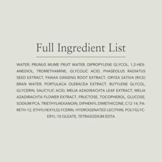 BEAUTY OF JOSEON | Green Plum Refreshing Dynasty Toner AHA+BHA