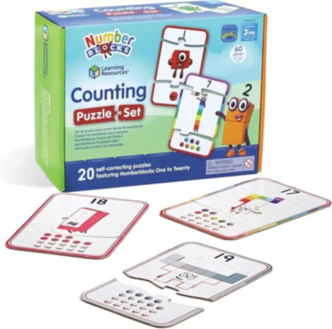 LEARNING RESOURCES UK| Numberblocks Counting Puzzle Set (1.5+ Years) | HM95401-UK